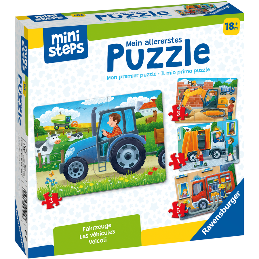 Ravensburger Mein allererstes Puzzle: Fahrzeuge