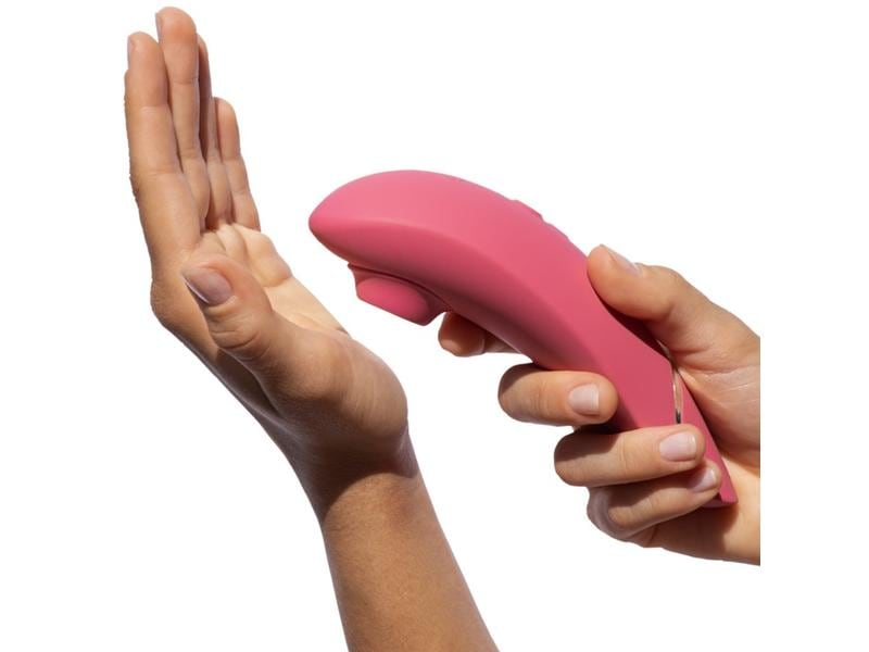 Womanizer Vibrator Premium 2 raspberry Auflegevibrator mit Pleasure Air Stimulator für genussvolle Momente