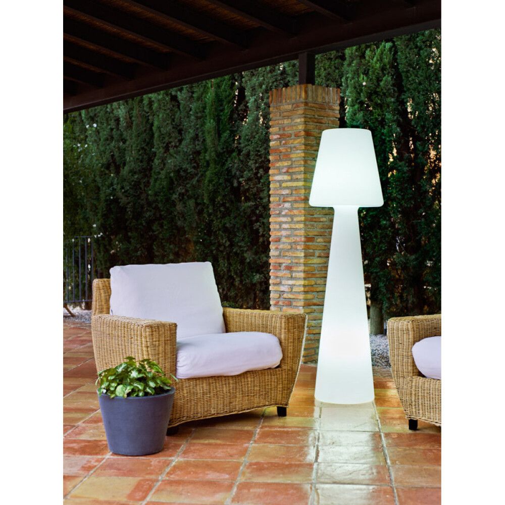 UTELAMPE NEW GARDEN LOLA 165 CM HVIT