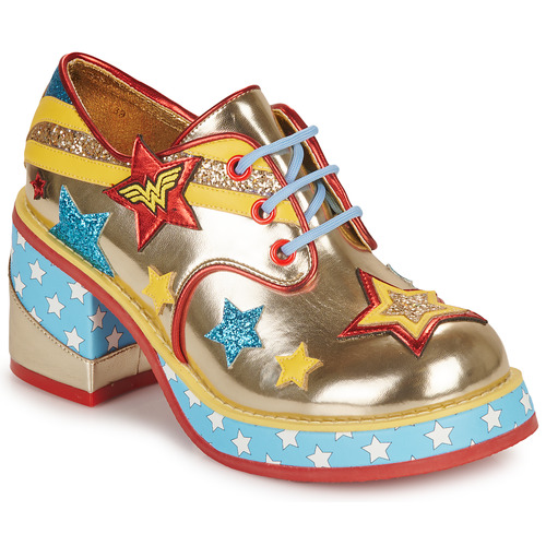 Irregular Choice - AMAZON WARRIOR - Doré / Rouge / Bleu