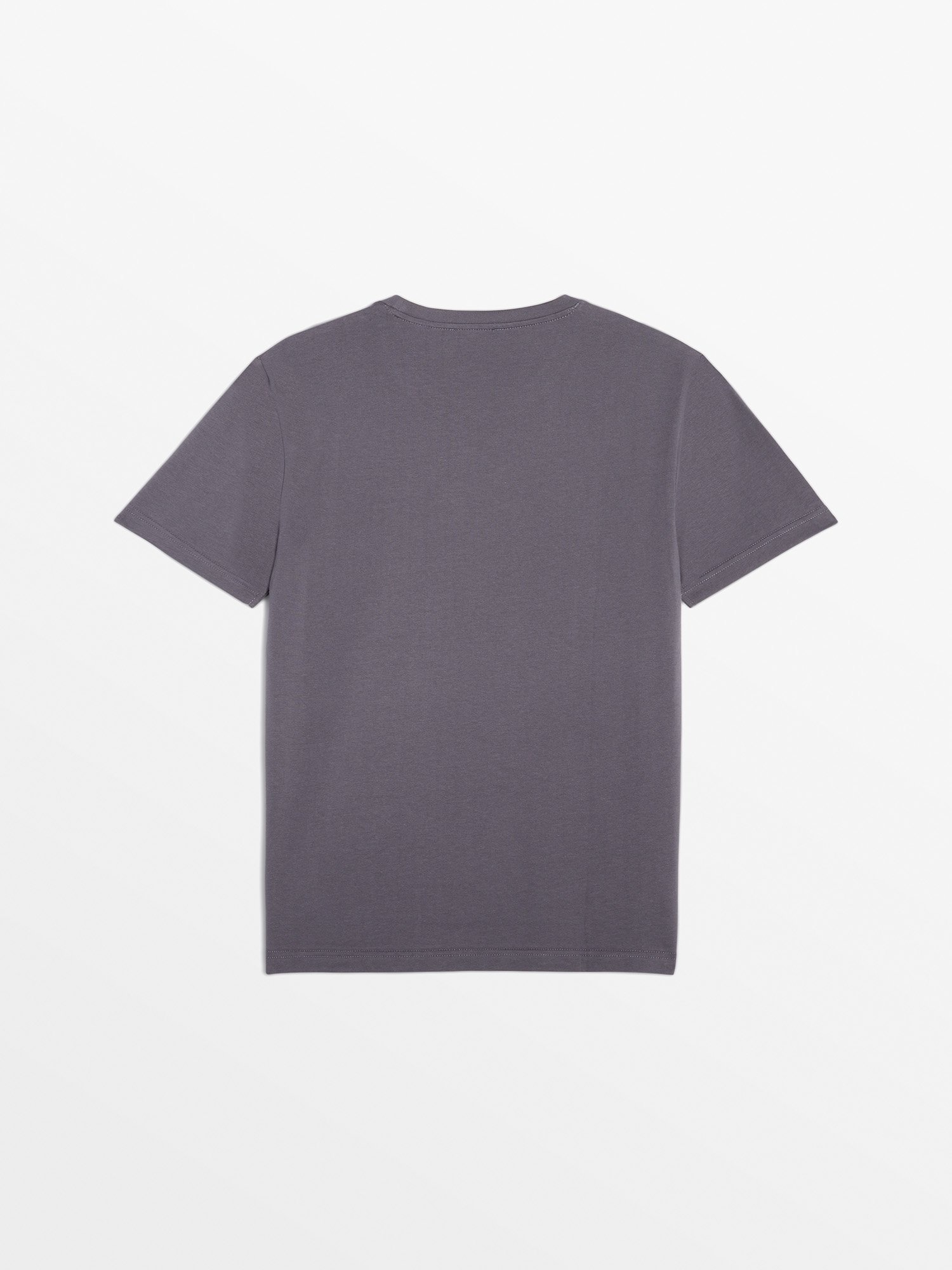 Tee Shirt Homme Coton Biologique Gris