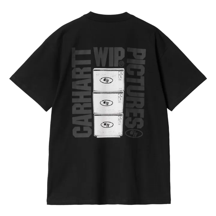 Carhartt WIP T-shirt Wip Pictures Coton Bio | Noir