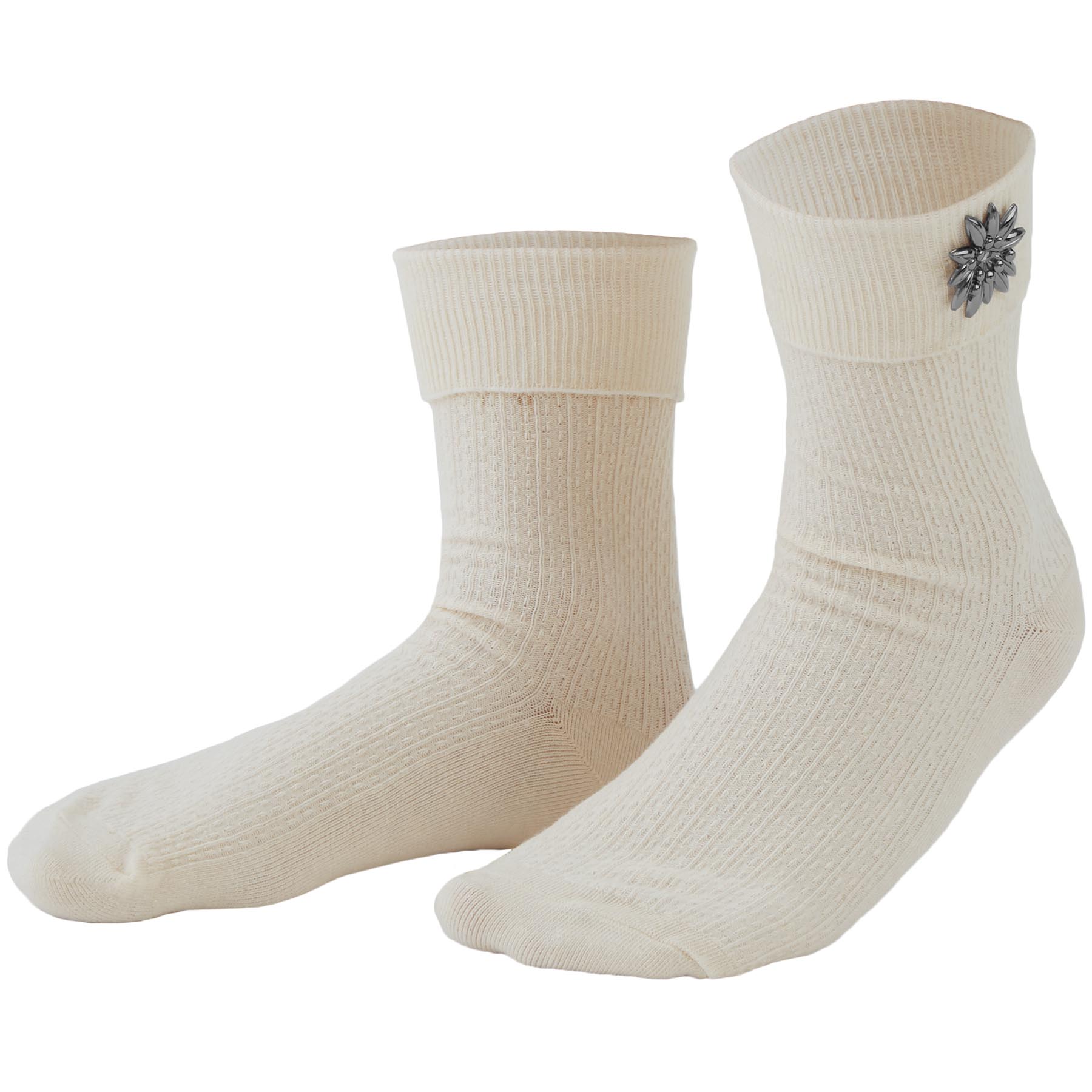 tectake® Socken Edelweiß