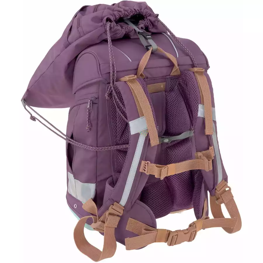 LÄSSIG Schulranzen-Set 7-tlg. Boxy Unique purple