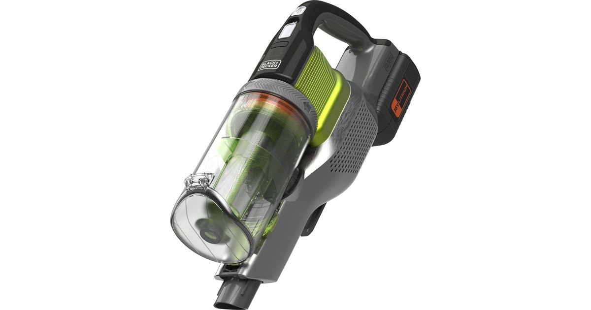 BLACK+DECKER36V 4-in-1 PowerSeries Extreme steelstofzuiger  (Zilver/groen)