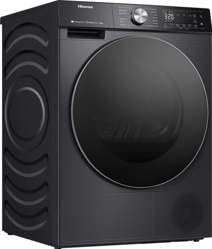 Hisense DH5S102BB - Wasdroger - Zwart - Warmtepomp - A+++ Energielabel - 10kg