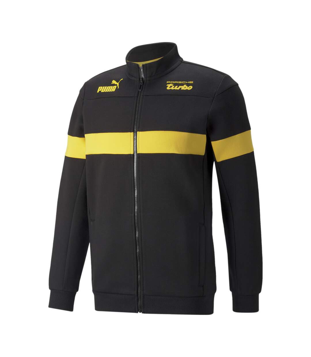 Veste Noir/Jaune Homme Puma Porsche Turbo