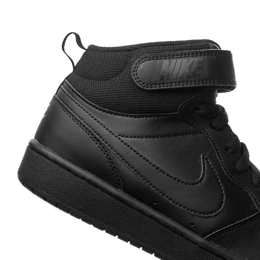 Nike Chaussures Court Borough Mid 2 - Noir Enfant