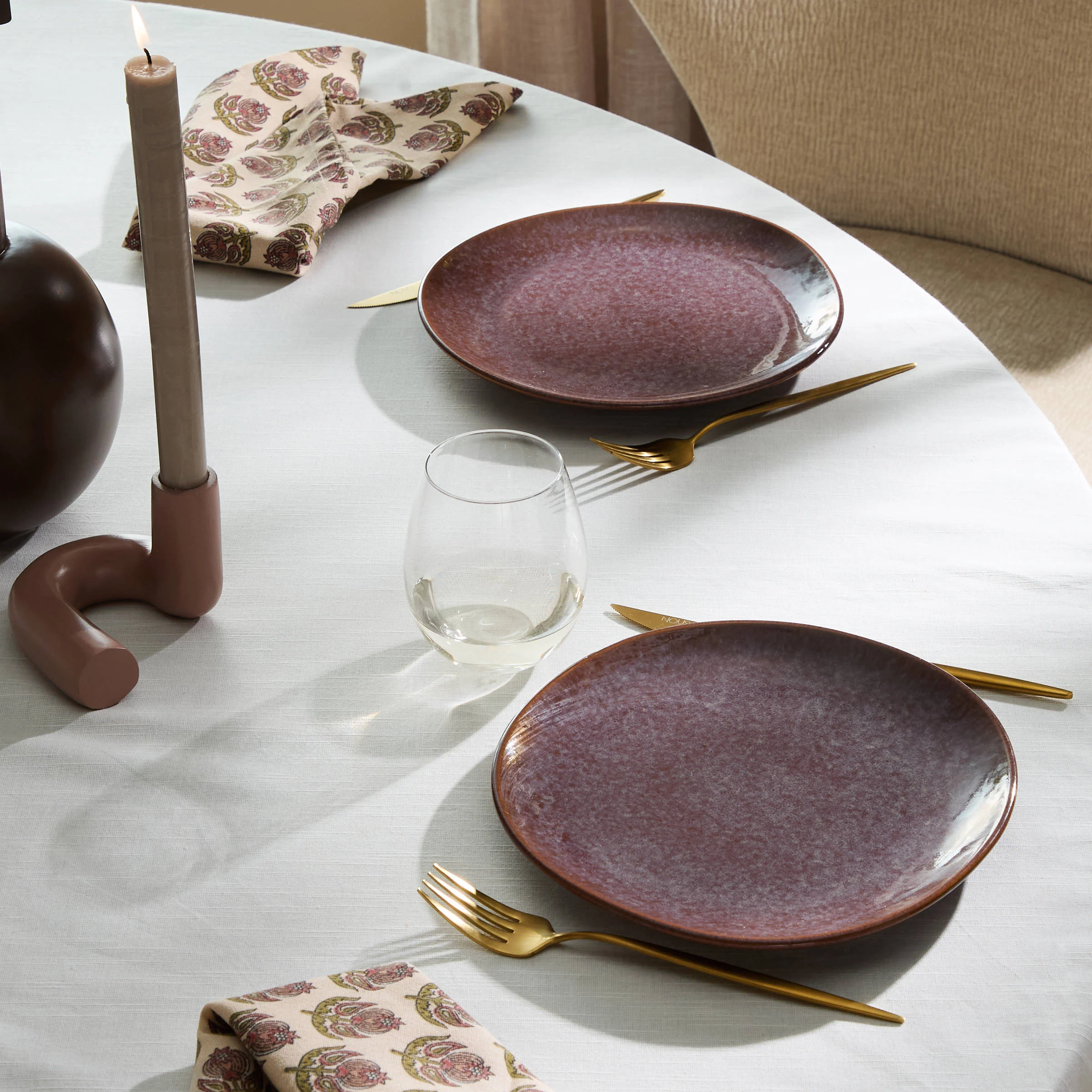 NOUS Living Organic ontbijtbord (Ø23 cm) (set van 2)