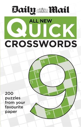 Daily Mail All New Quick Crosswords 9 - The Daily Mail Puzzle Books (Paperback)
