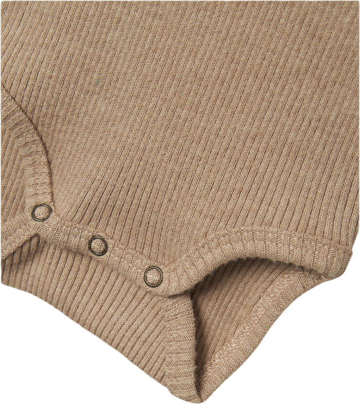 Lil' Atelier NBFSOPHIA SAK LS SLIM BODY LIL Rugby tan