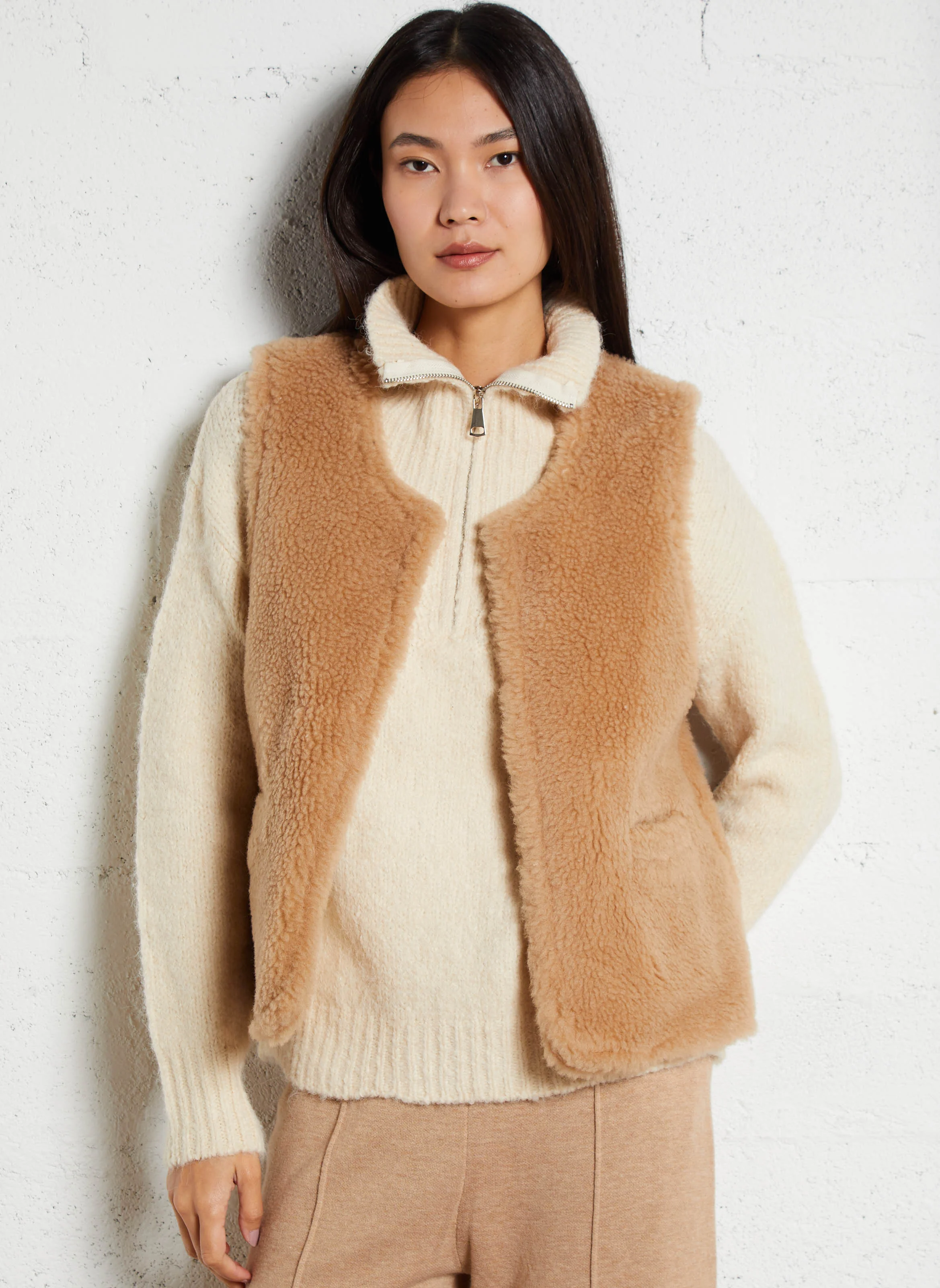 CORNELA - Veste réversible | Blanc