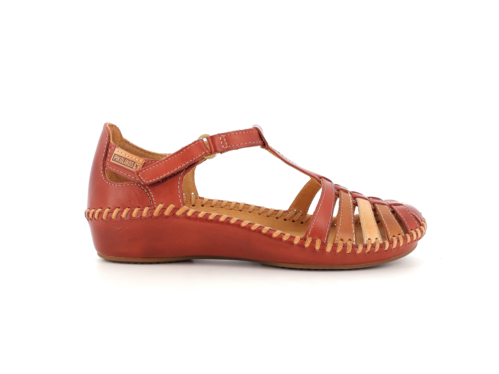 Pikolinos-VALLARTA 655-0843C1 Cuir Rouge