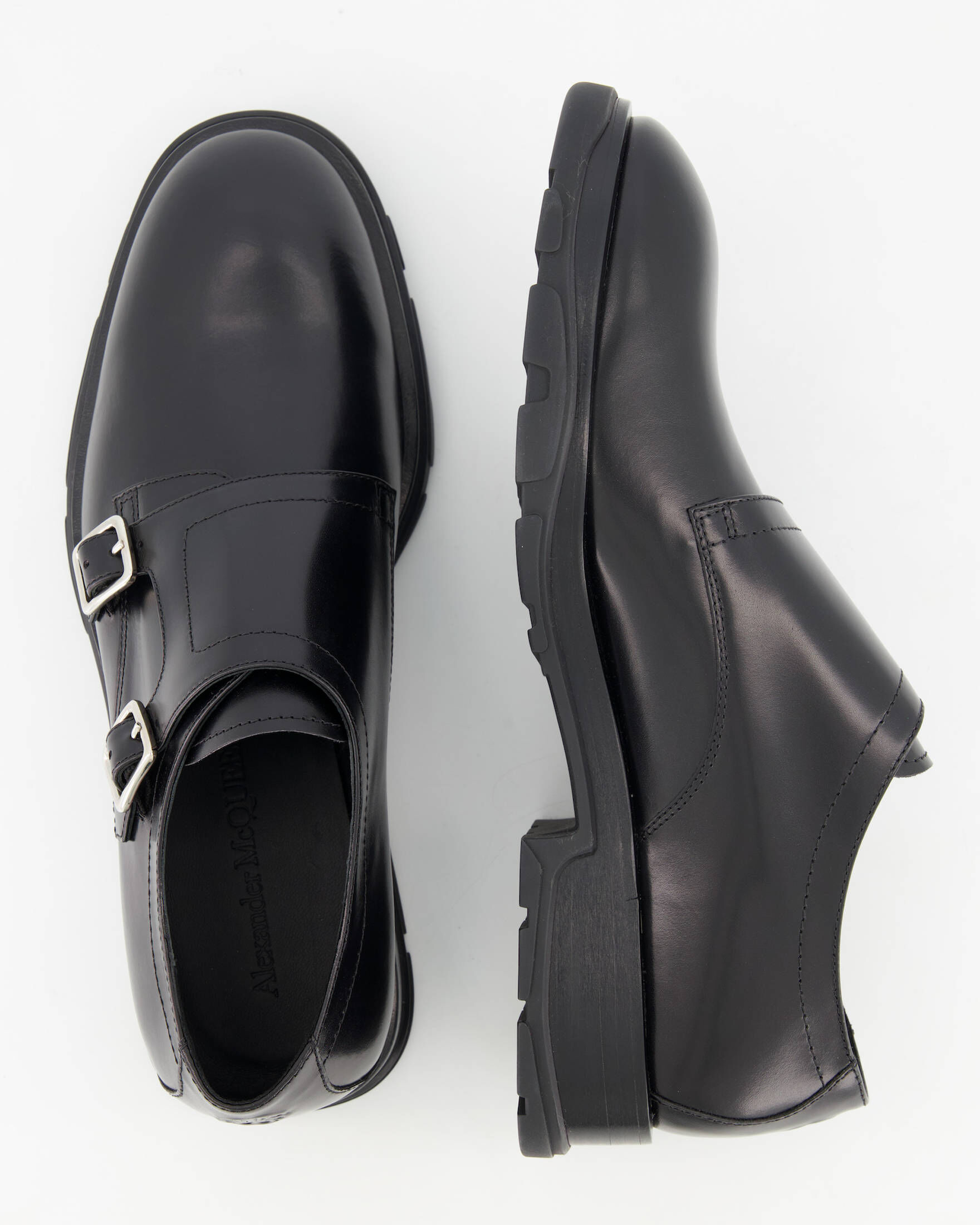 Alexander McQueen| Herren Loafer TREAD SLIM DOUBLE MONK