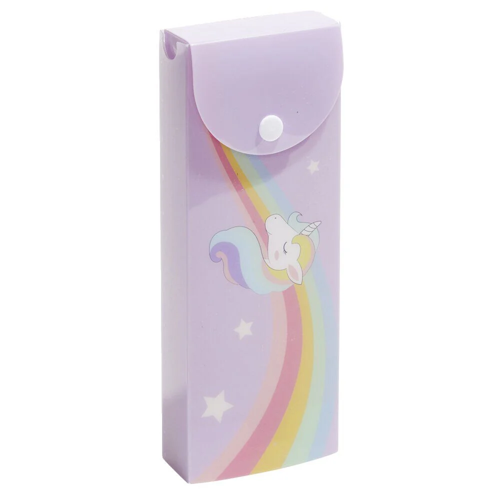 Trousse boîte à crayon pour enfant 20,4x7,5xH2,8cm - 2 modèles