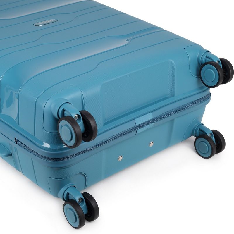 Decent One - City - Handbagage Koffer - Petrol Blauw - Polypropyleen - 36 Liter