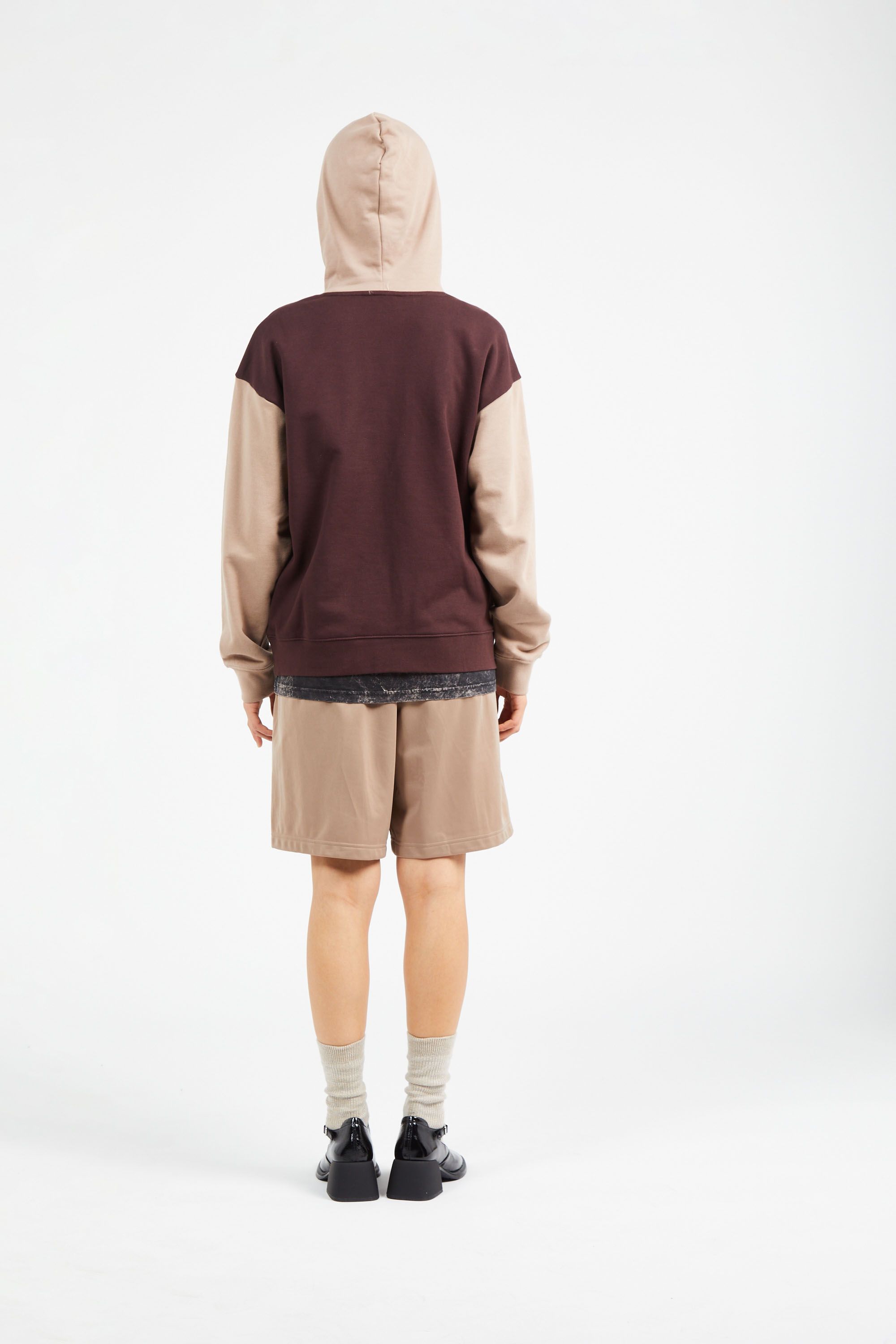 ADIDAS Hoodie HOODIE Marron