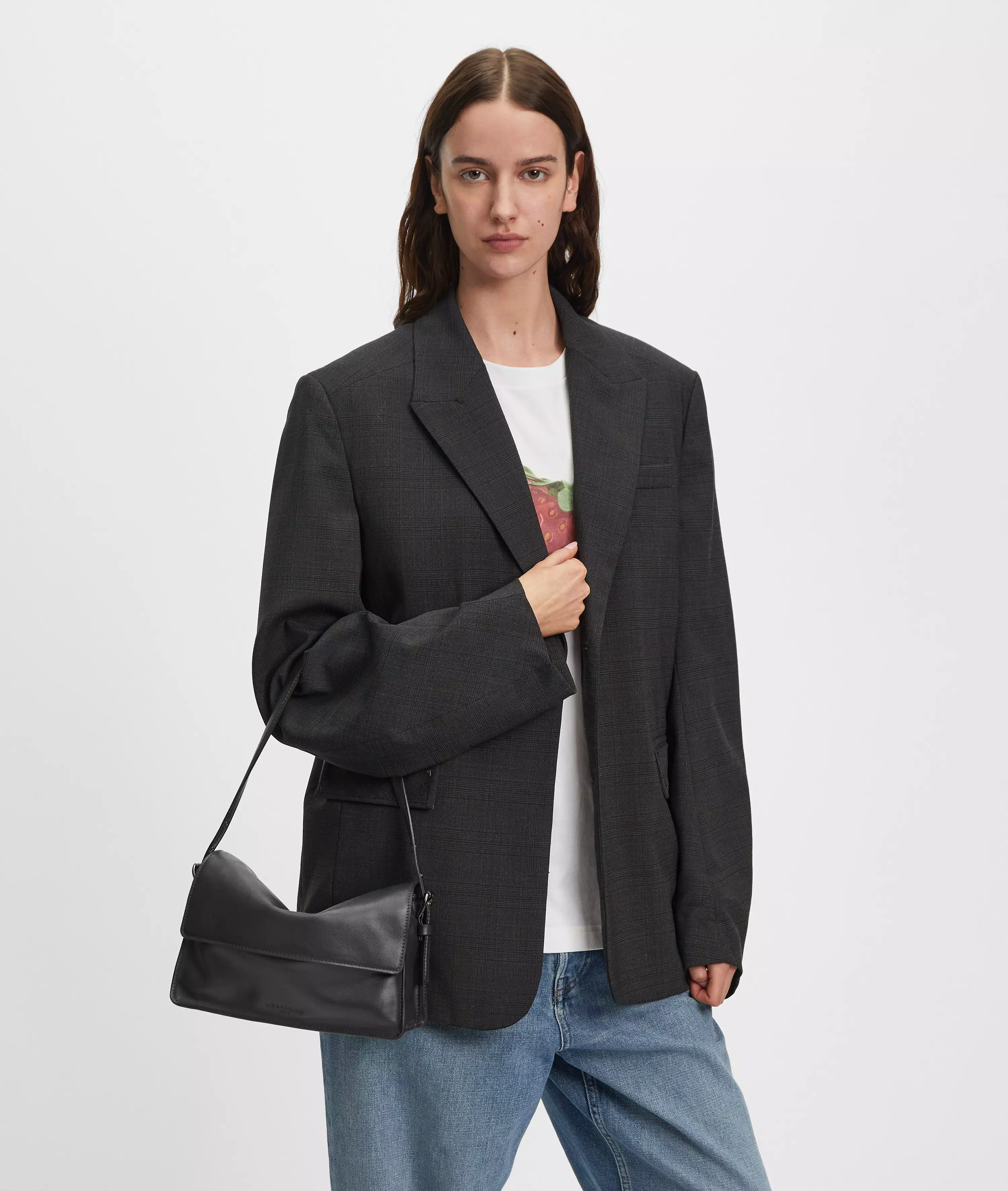 Audrey Crossbody S Handy shoulder bag in smooth leather look
