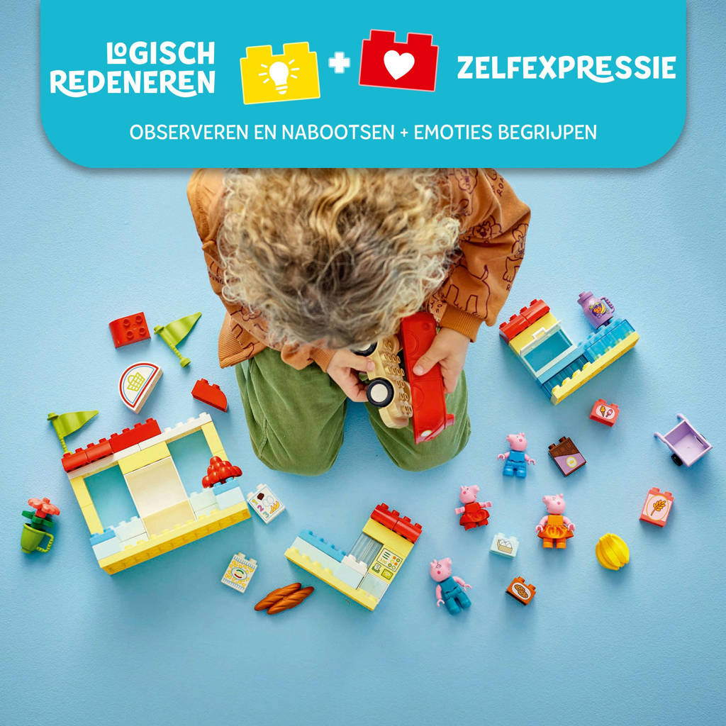 Voor de Peppa big fan!Peppa Big supermarkt Educatief Speelgoed voor Peuters vanaf 2 jaar 10434