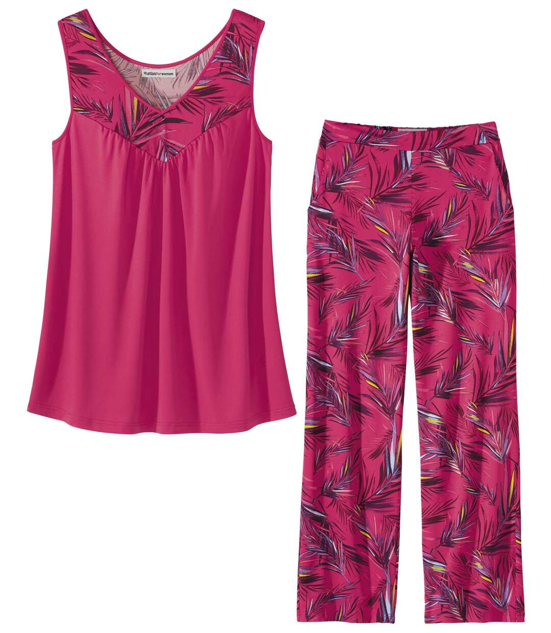 Ensemble Fluide Tendance Tropiques