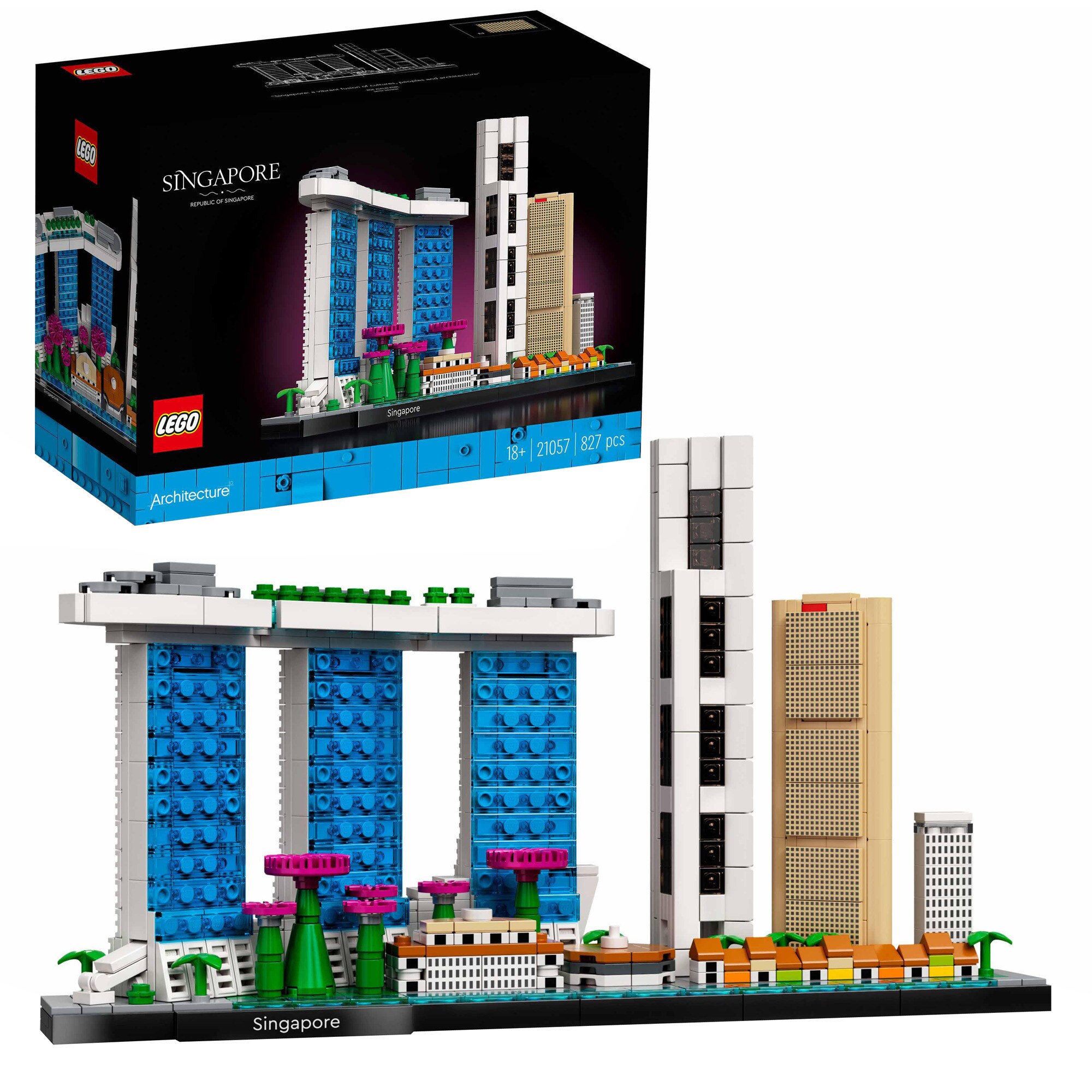 LEGO Konstruktionsspielzeug Architecture Singapur