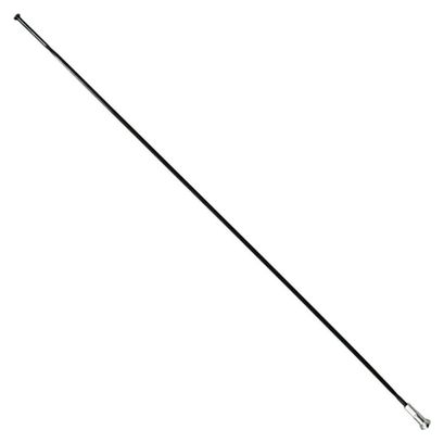 RAYON INOX NOIR PLAT 2mm L 254mm SAPIM TETE DROITE AVEC ECROUS (VENDU A L'UNITE)