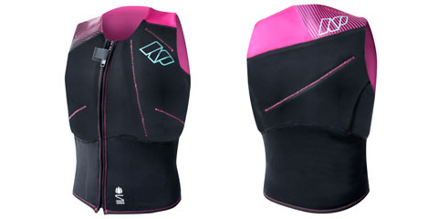 NP Lady Impact Weste Front Zip