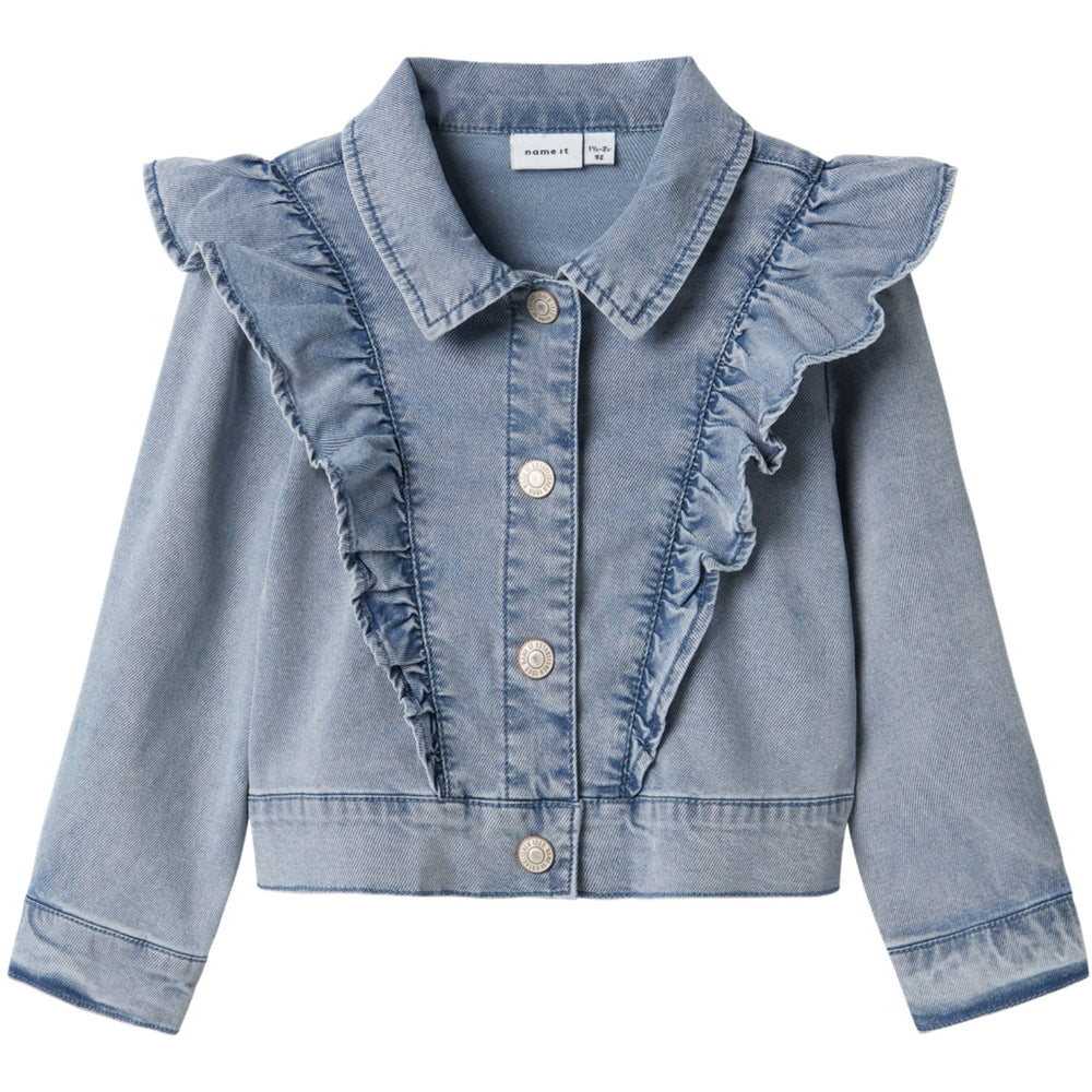 Køb Name It Light Blue Denim Amber Denim Jakke