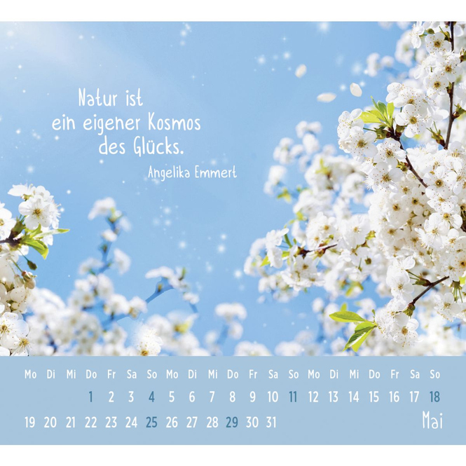 Mini-Kalender 2025 - Der kleine Glückskalender