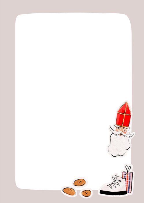 Greetz | Sinterklaaskaart | Met foto | Illustraties