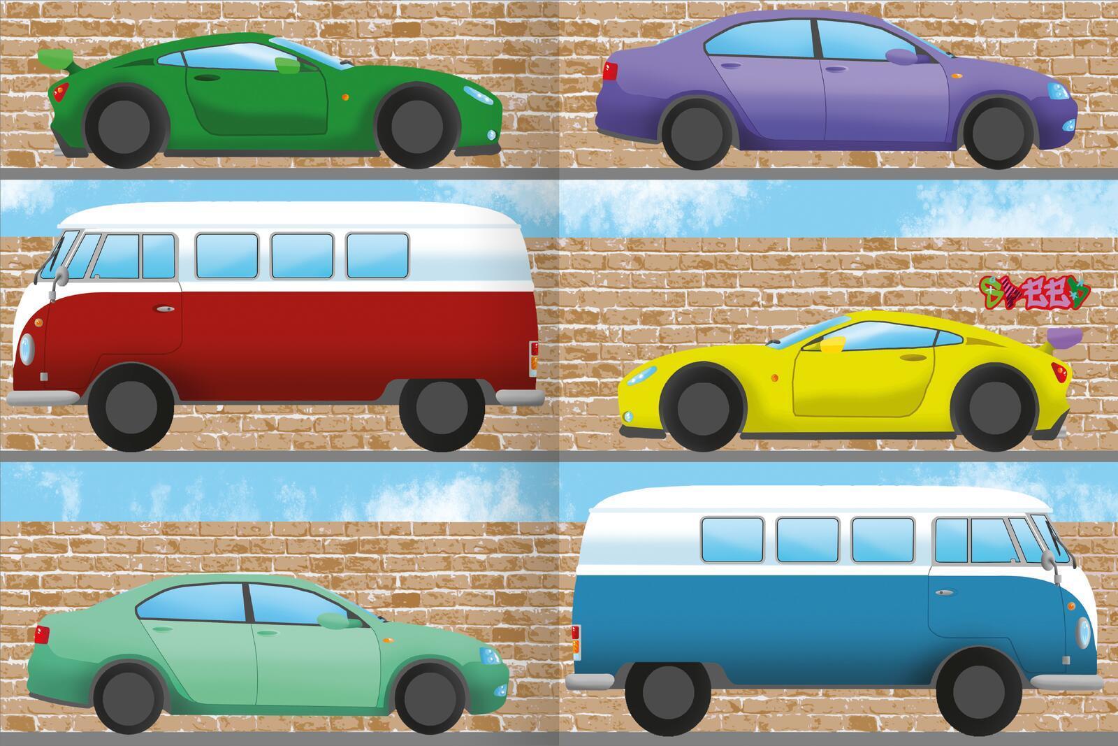 Das Metallic-Stickerbuch - Fahrzeuge