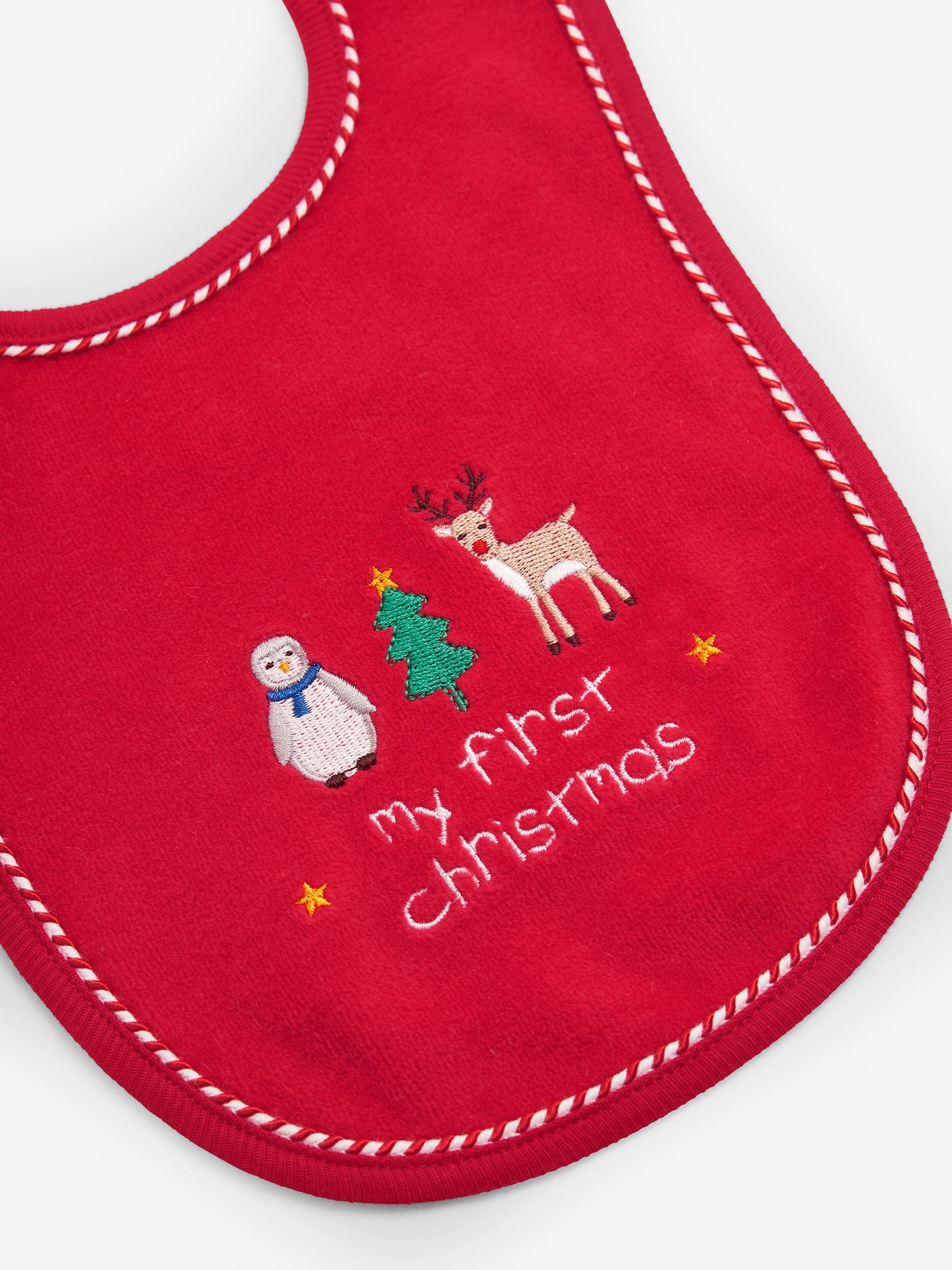 JoJo Maman Bébé - Mijn eerste kerstslabbetje