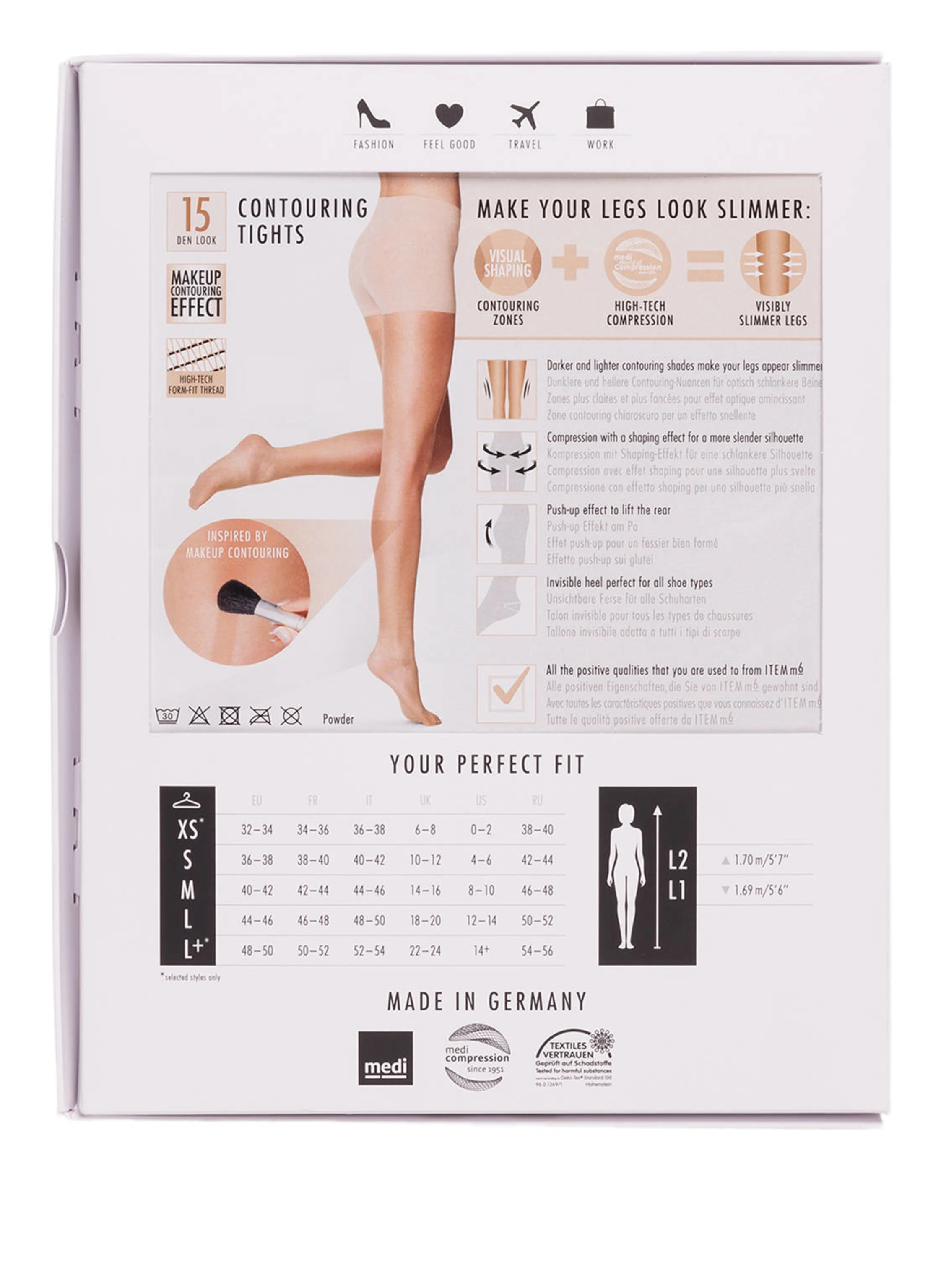 ITEM m6 Feinstrumpfhose HOLLYWOOD CONTOURING