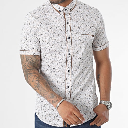 Chemise Manches Courtes Blanc