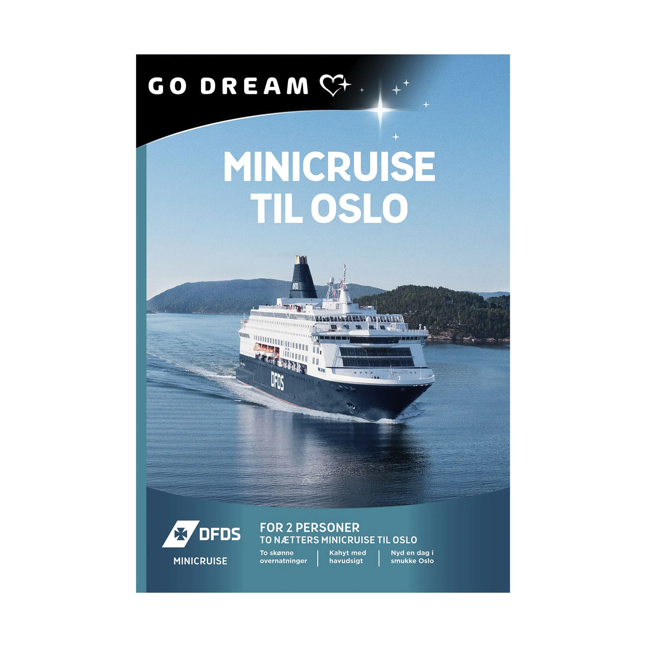 GO DREAM Gavekort - Minicruise til Oslo