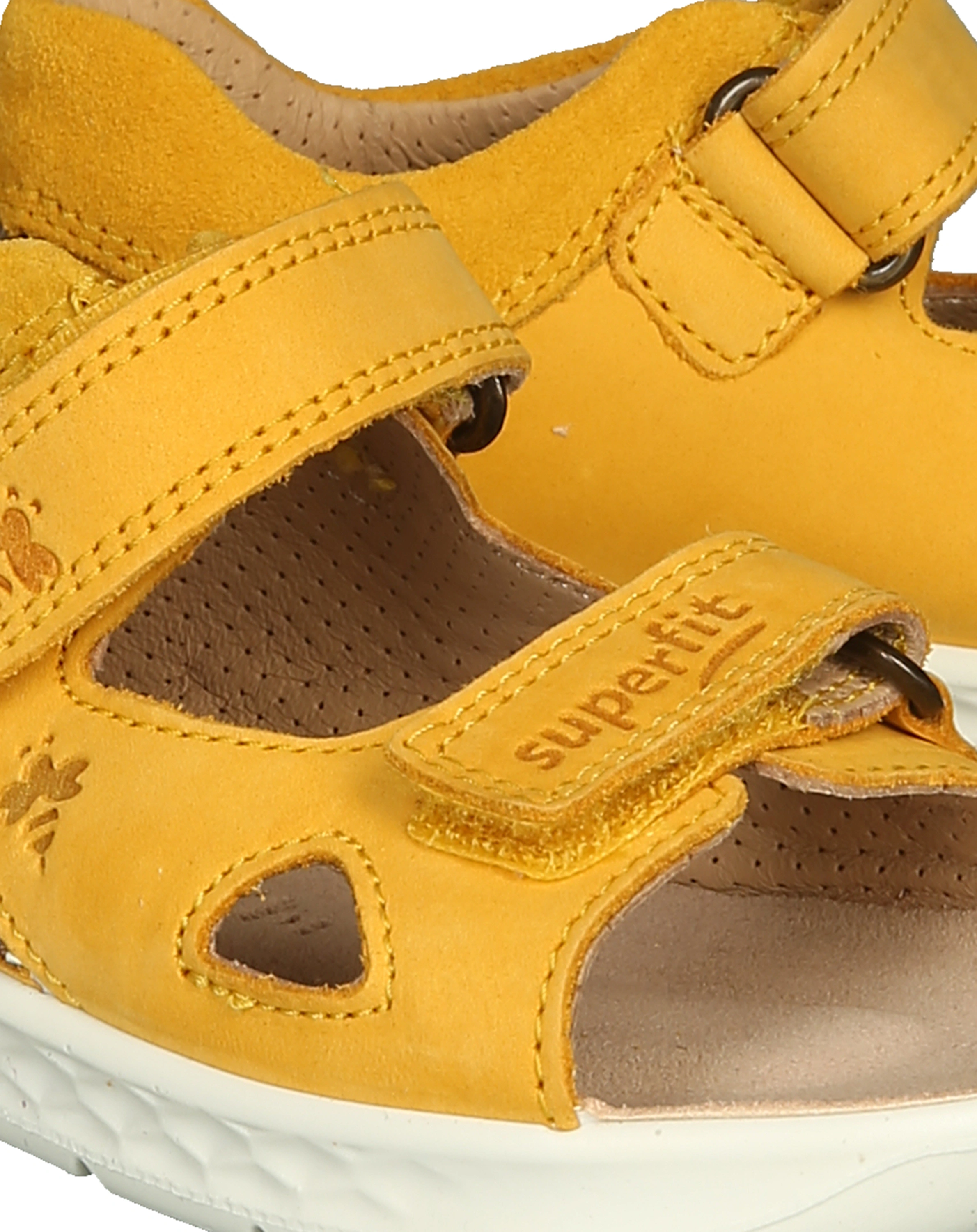Lauflernsandalen LAGOON mit Zehenschutz in gelb/beige