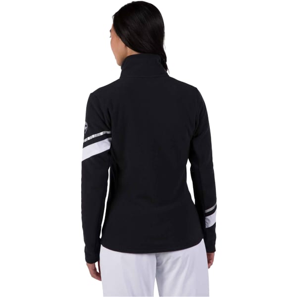 Veste polaire ROSSIGNOL W STRAWPILE FLEECE FZ BLACK