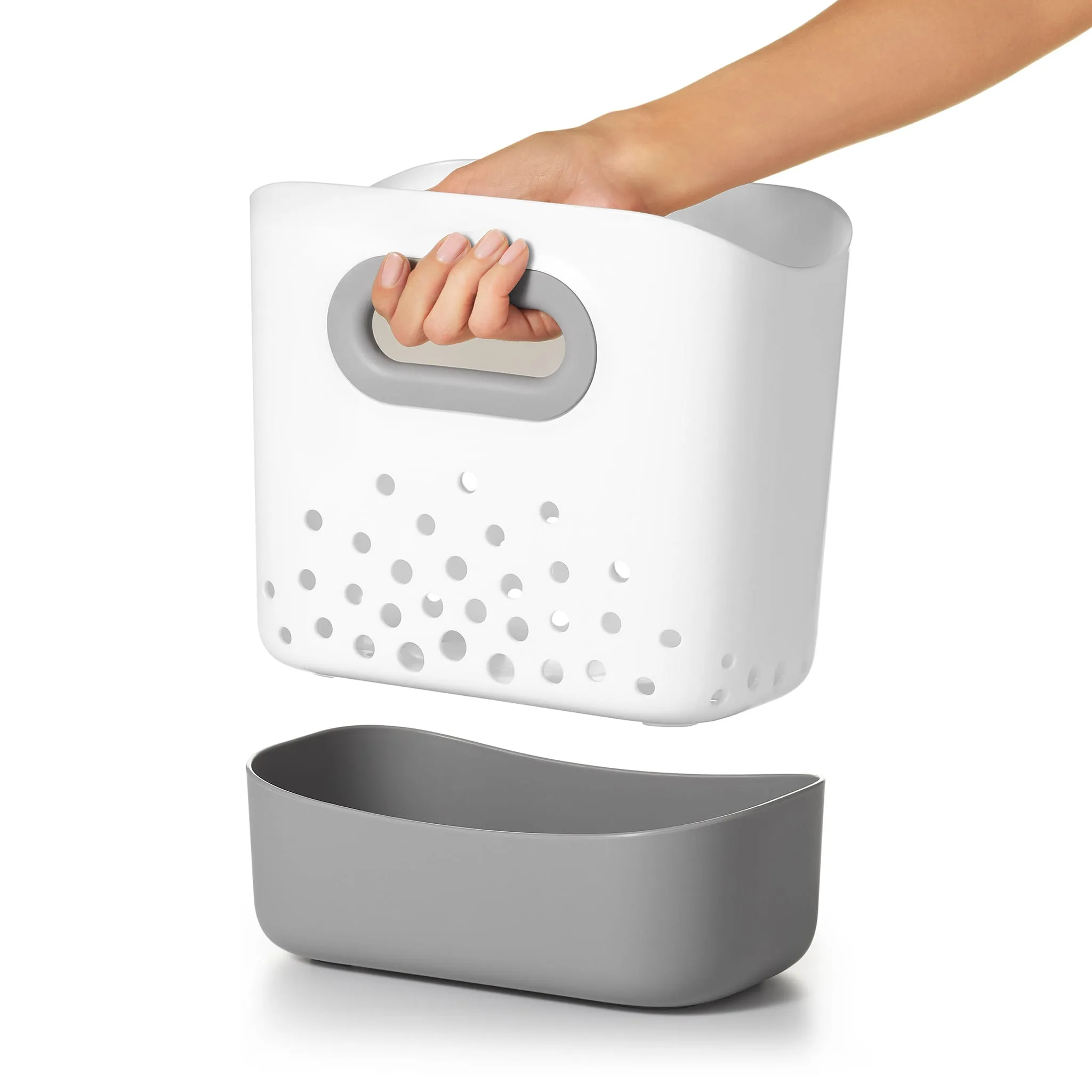 Oxo Tot Rangement de Bain - Gris