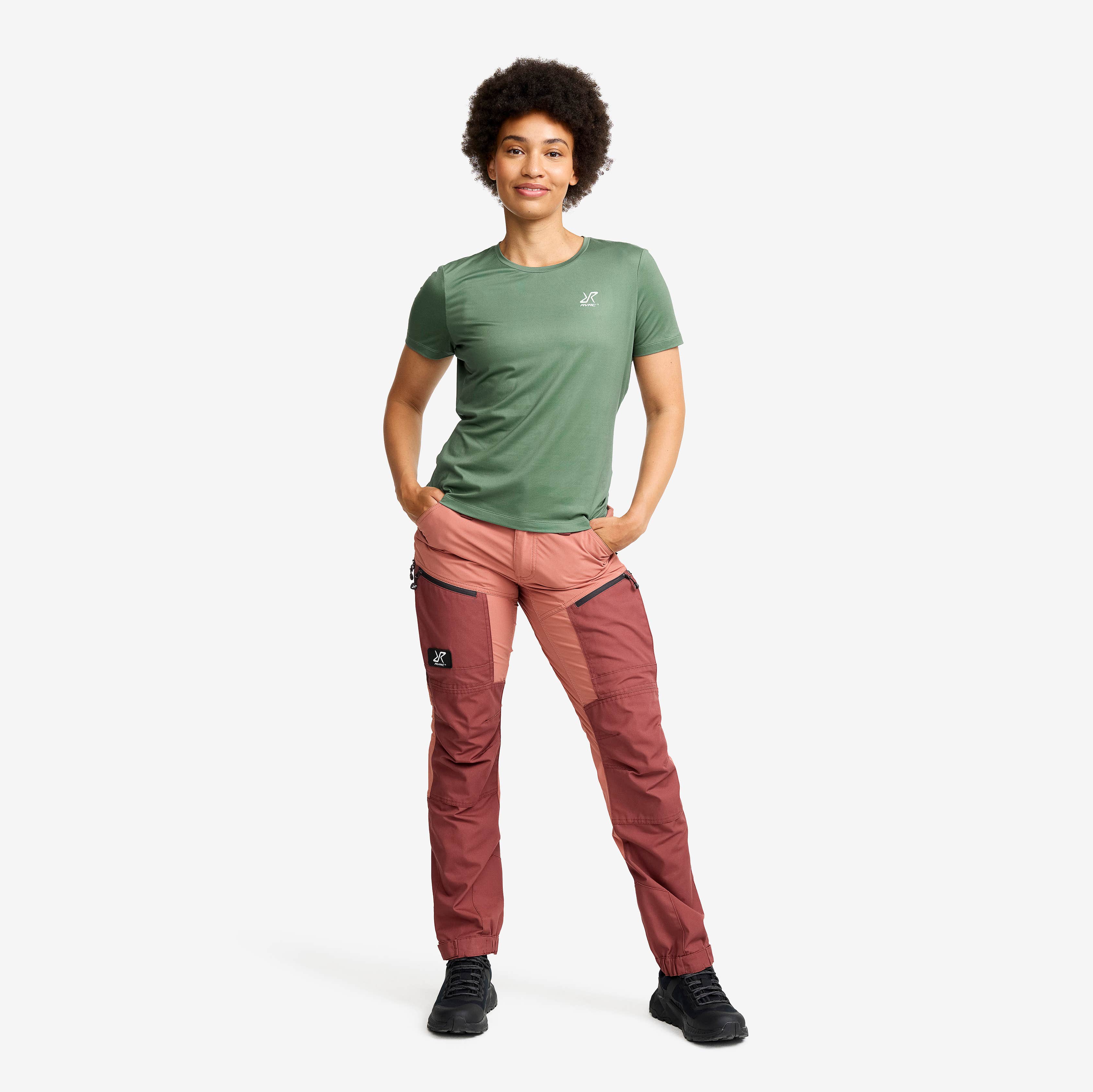 Mission T-shirt Dame Dusty Green