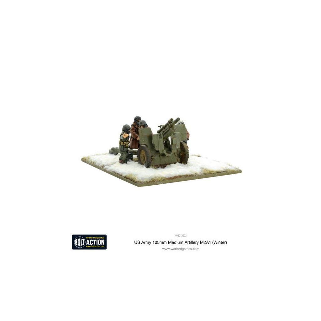 Bolt Action - US Army 105mm Medium Artillery M2A1 (Winter)