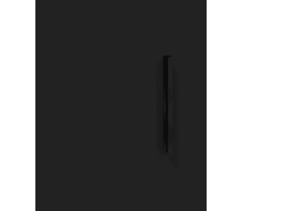 Armoire murale noir 60x31x60 cm bois d'ingénierie