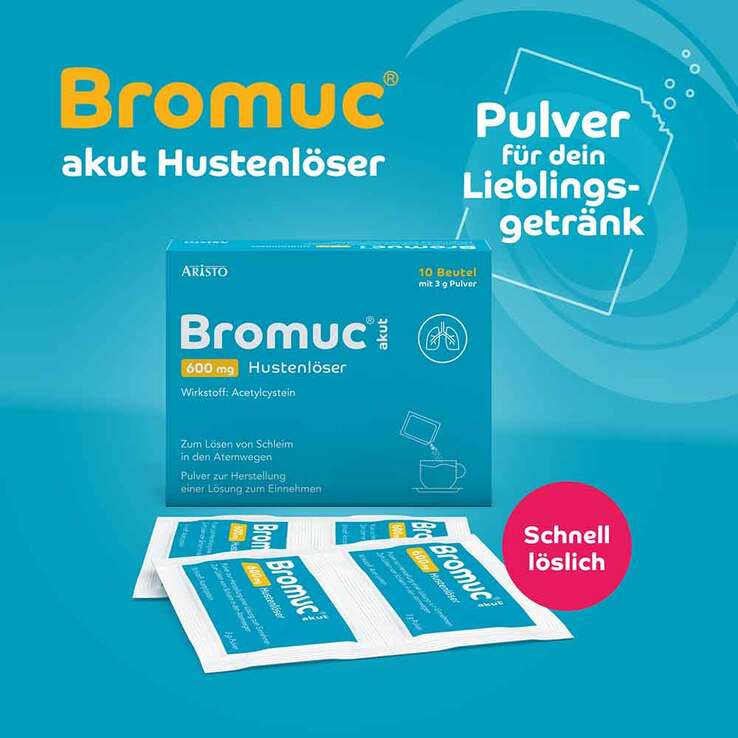 Bromuc akut 600 mg Hustenlöser , 10 St