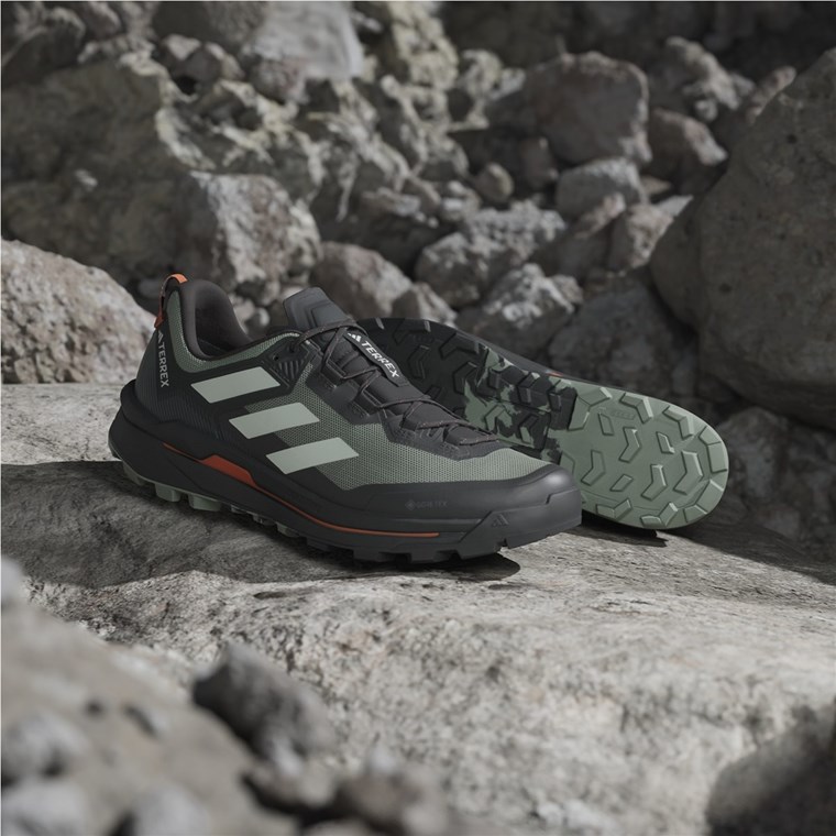 Adidas Terrex Terrex Skychaser Tech Gore-Tex Core Black / Linen Green / Silver G