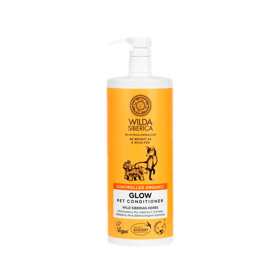 Condicionador Natural Siberia Wilda Shine 1000ml