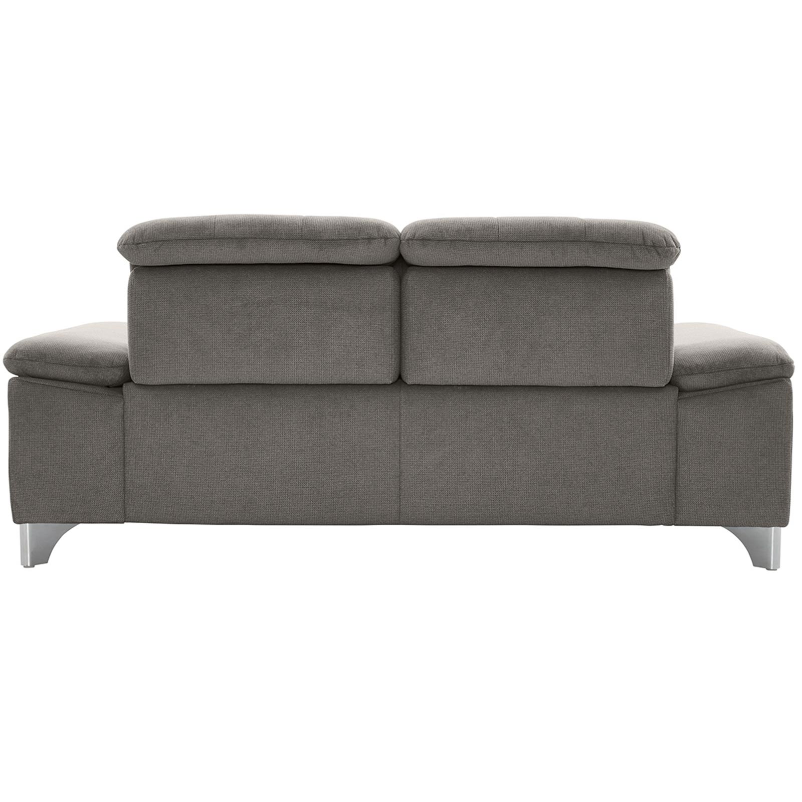 polsterpower 2,5-Sitzer-Sofa - Belle grey - Basismodell