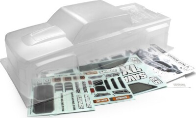 Gtxl-6 Kingcab Clear Truck Body - Savage Xl - Hp160366 - Hpi Racing