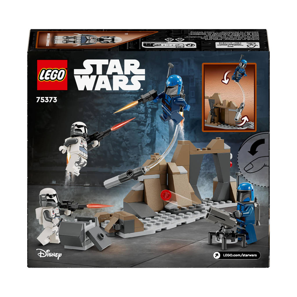 Nice Star Wars battle packThe Mandalorian Hinderlaag op Mandalore Battle Pack, Bouwbaar Speelgoed 75373