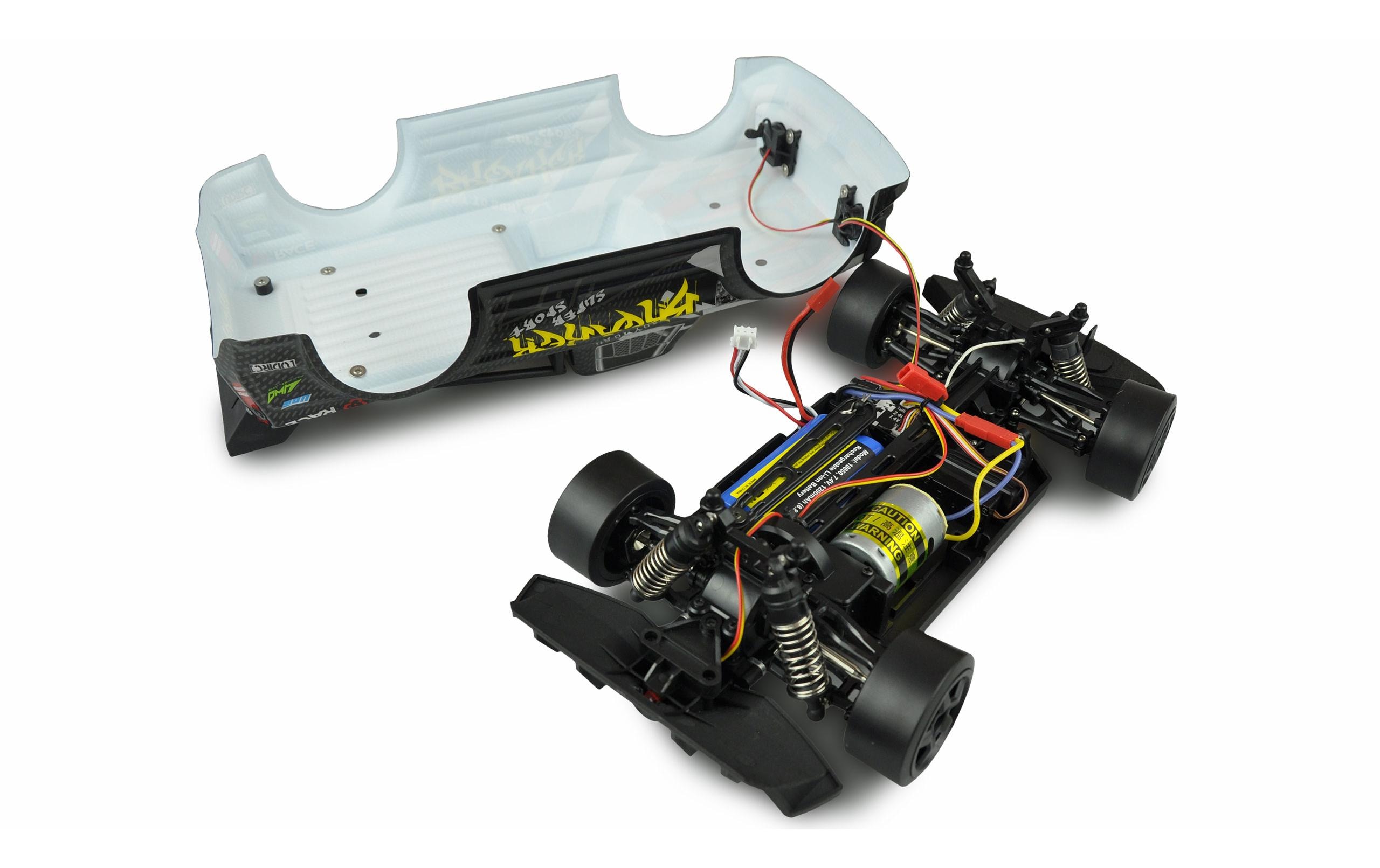 Drift Breaker 4WD, Gyro 1:16, RTROn-Road Driftcar mit Pickup Karosserie und Gyro Stabilisierung