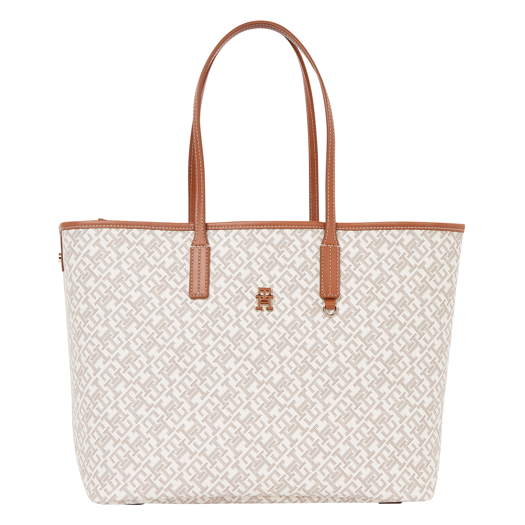 Sac cabas à motif effet cuir | Kaki