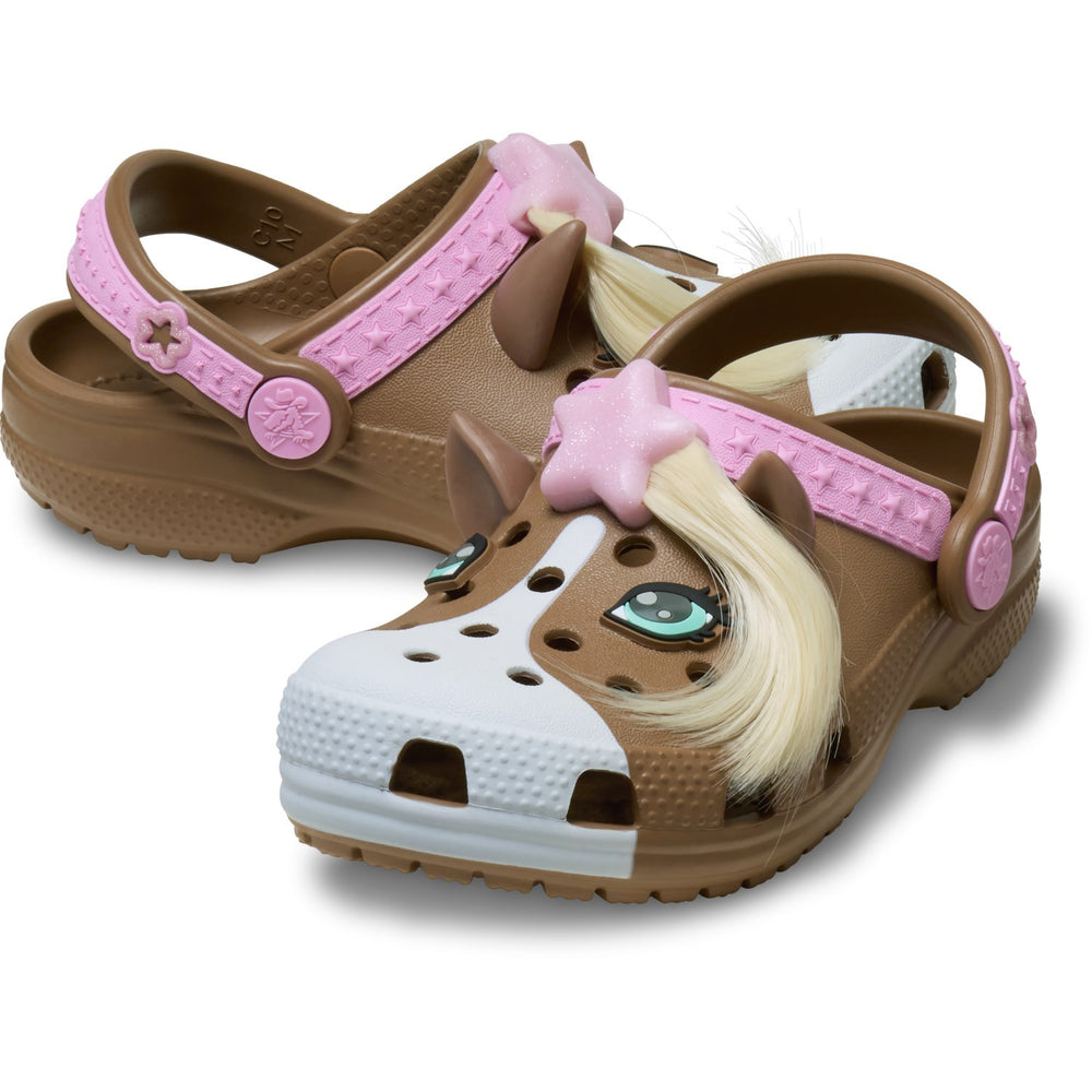 Køb Crocs Milk Chocolate Classic IAM Horse Clog